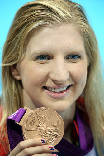 Best Nail Art: Great Britain Swim Best Nail Art: Great Britain Swim