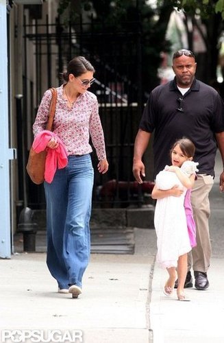 Katie Holmes and Suri Cruise explored Manhattan.
Katie Holmes and Suri Cruise explored Manhattan.
