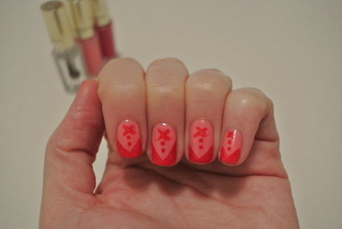 DIY Nail Art: Channel Zooey Deschanel and Paint Tuxedos on Your Nails