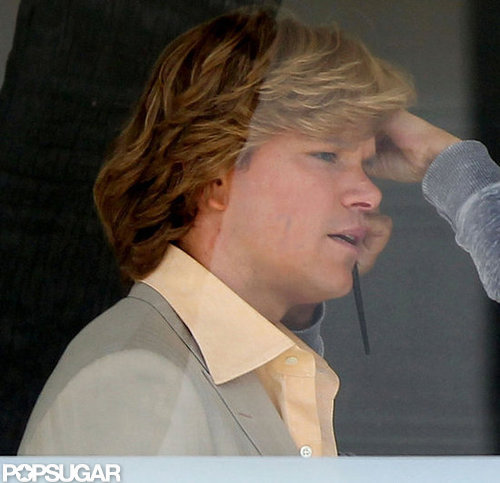 Matt Damon shot Behind the Candelabra.
Matt Damon shot Behind the Candelabra.