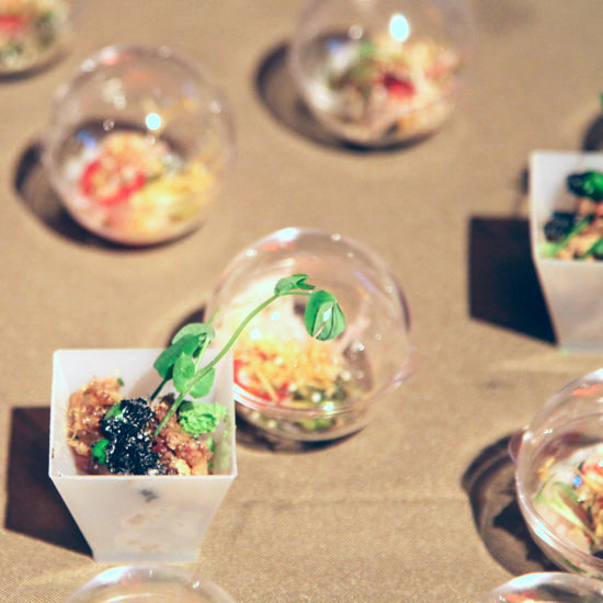 Wagyu Tartare and Truffled Tuna Tartare From Alexander's Steakhouse Wagyu Tartare and Truffled Tuna Tartare From Alexander's Steakhouse