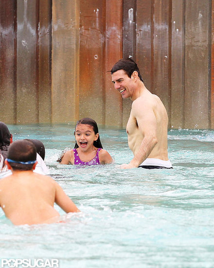 Tom Cruise took Suri Cruise to a water park in Orlando.
Tom Cruise took Suri Cruise to a water park in Orlando.