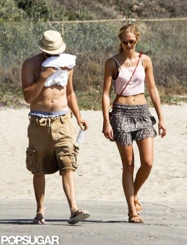 Leonardo DiCaprio and Erin Heatherton went to Malibu.
Leonardo DiCaprio and Erin Heatherton went to Malibu.
