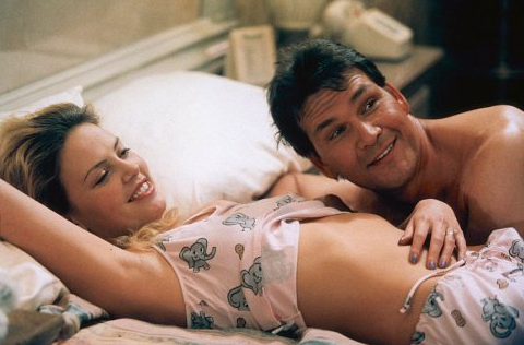 Charlize Theron shared a scene with Patrick Swayze in 2002's Waking Up in Reno.
Source: http://miramaxpublicity.com
Charlize Theron shared a scene with Patrick Swayze in 2002's Waking Up in Reno.
Source: http://miramaxpublicity.com