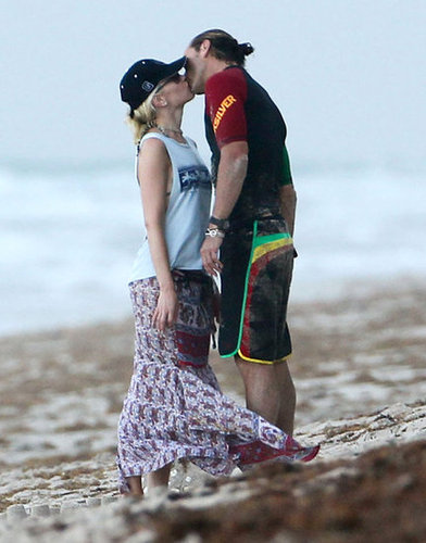 Gwen Stefani and Gavin Rossdale went in for a kiss in Palm Beach, FL, in August 2012.
Gwen Stefani and Gavin Rossdale went in for a kiss in Palm Beach, FL, in August 2012.