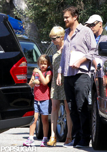 Michelle Williams and Jason Segel took Matilda to gymnastics in LA.
Michelle Williams and Jason Segel took Matilda to gymnastics in LA.