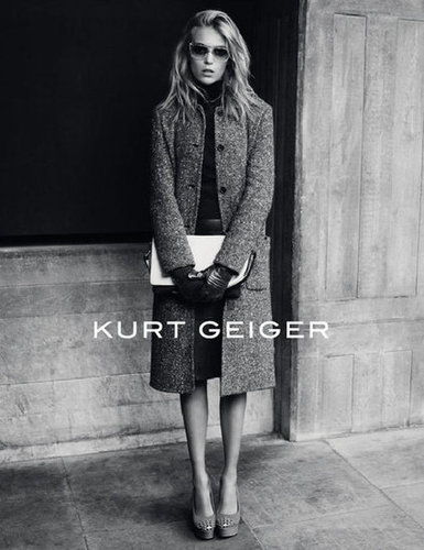 Just add gloves and you're set, according to Kurt Geiger's Fall campaign.
Just add gloves and you're set, according to Kurt Geiger's Fall campaign.