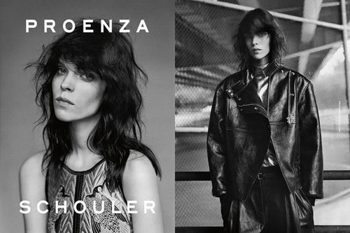 Model Meghan Collison was tapped for Proenza Schouler's Fall ads.
Model Meghan Collison was tapped for Proenza Schouler's Fall ads.