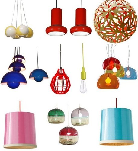 Colored Pendant Lamps Shopping