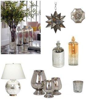 Decorating with Mercury Glass