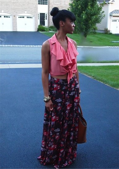 Florals and Ruffles