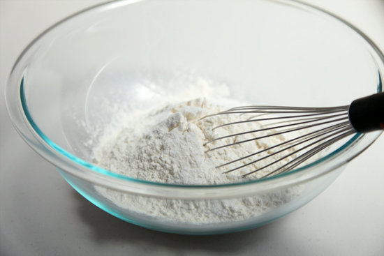 Whisk the dry ingredients
