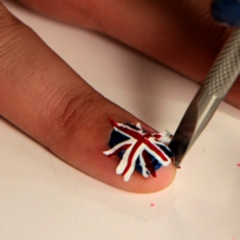 Nail decals make it easy to get an elaborate, striking nail look
