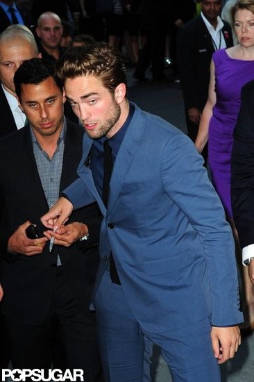 Robert Pattinson NYC Cosmpolis Premiere Pictures