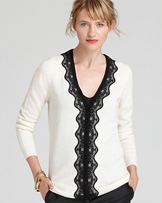 Isn't this sweater sweet? We'd toughen it up with jeans and a rocker tee.
C by Bloomingdale's Cashmere Lace Applique Cardigan ($198)
Isn't this sweater sweet? We'd toughen it up with jeans and a rocker tee.
C by Bloomingdale's Cashmere Lace Applique Cardigan ($198)