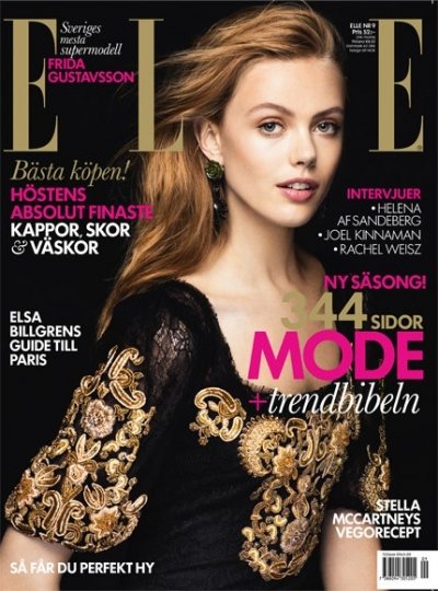 Elle Sweden September 2012
