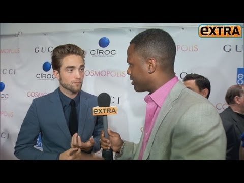 Extra Interview with Robert Pattinson on the Cosmopolis Premiere Red Carpet