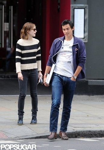 Emma Watson Breaks From Work For a Weekend With Her Man Emma Watson Breaks From Work For a Weekend With Her Man