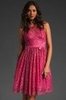 Tracy Reese Pink Lace Dress