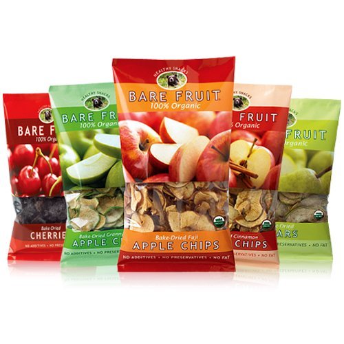 Bare Fruit 100% Organic Bake-Dried Snacks (14.4-Oz. Variety Pack, $20) Bare Fruit 100% Organic Bake-Dried Snacks (14.4-Oz. Variety Pack, $20)