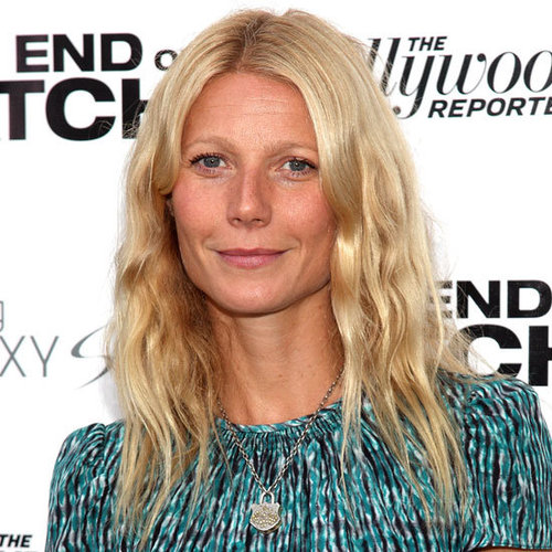 Gwyneth Paltrow's Natural Beauty Look for End of Watch in the Hamptons