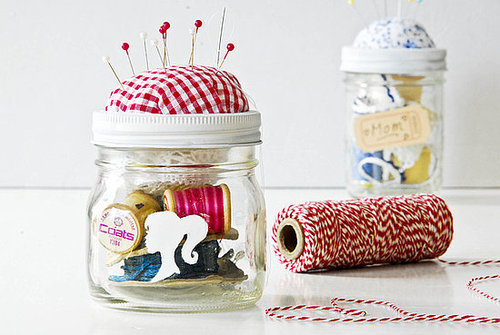 Mason Jar Sewing Kit Mason Jar Sewing Kit