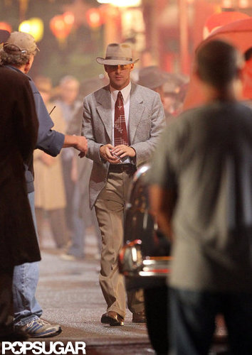 Ryan Gosling Returns For Late-Night Gangster Squad Reshoots Ryan Gosling Returns For Late-Night Gangster Squad Reshoots