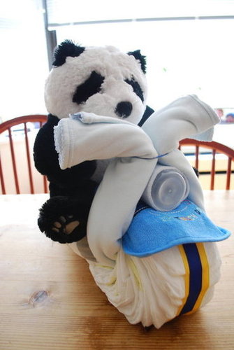 Panda on a Chopper Panda on a Chopper