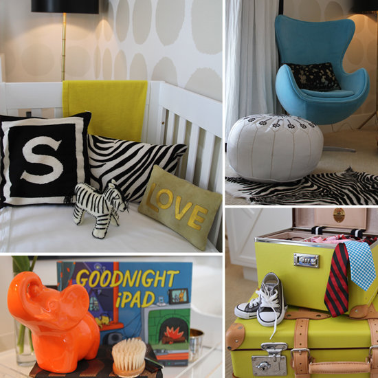 Mod Touches Everywhere in Spencer's Color-Poppin' Nursery Mod Touches Everywhere in Spencer's Color-Poppin' Nursery