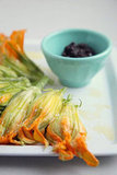 Burrata-Stuffed Squash Blossom Recipe Burrata-Stuffed Squash Blossom Recipe