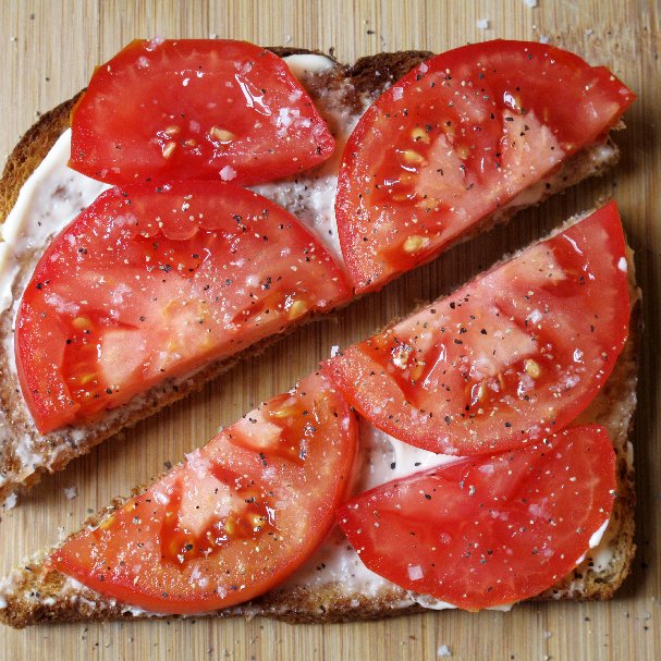 Tomato Mayonnaise Sandwich Picture Tomato Mayonnaise Sandwich Picture