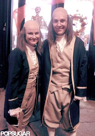 Paul Rudd and Amy Poehler Reveal Their Halloween Costumes Paul Rudd and Amy Poehler Reveal Their Halloween Costumes