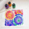 Bubble Wrap Painting