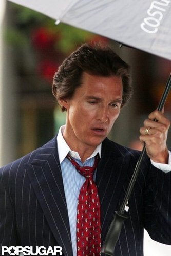 Matthew McConaughey sported a suit and tie.
Matthew McConaughey sported a suit and tie.