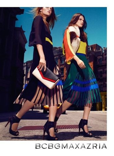 We love these colorfully ladylike skirts from BCBG Max Azria.
We love these colorfully ladylike skirts from BCBG Max Azria.
