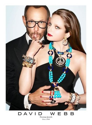 Photographer Terry Richardson gets in front of the camera for the David Webb Fall 2012 campaign.
Photographer Terry Richardson gets in front of the camera for the David Webb Fall 2012 campaign.