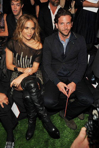 Bradley Cooper and Jennifer Lopez were seated next to each other at Tommy Hilfiger's show in September 2010.
Bradley Cooper and Jennifer Lopez were seated next to each other at Tommy Hilfiger's show in September 2010.