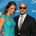 Felicity Blunt and Stanley Tucci
