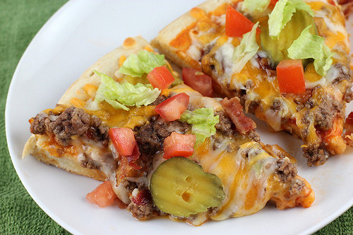 Cheeseburger Pizza Pie Cheeseburger Pizza Pie