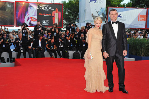 Naomi Watts and Liev Schreiber arrived in Venice, Italy, for the premiere of The Reluctant Fundamentalist.
Naomi Watts and Liev Schreiber arrived in Venice, Italy, for the premiere of The Reluctant Fundamentalist.