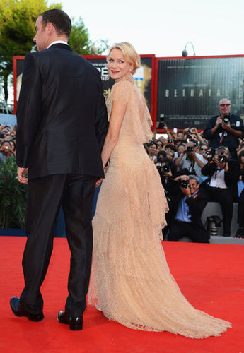 Naomi Watts and Liev Schreiber Hold Hands During His Venice Premiere Naomi Watts and Liev Schreiber Hold Hands During His Venice Premiere