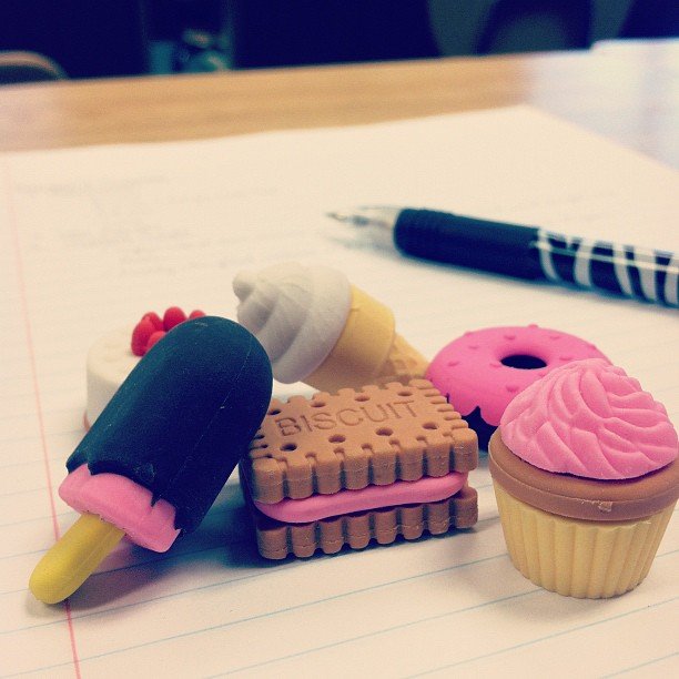 Using Scented Erasers Using Scented Erasers