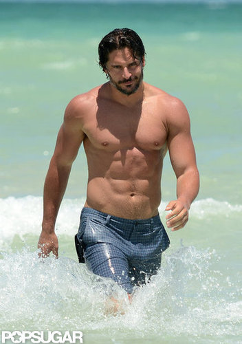 Joe Manganiello hit the waves in South Beach, Miami in June.
Joe Manganiello hit the waves in South Beach, Miami in June.