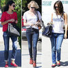Red Shoe Trend Fall 2012