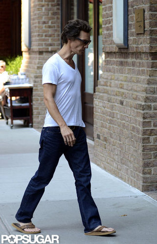 Camila Alves and Kids Keep Close to Matthew McConaughey in Manhattan Camila Alves and Kids Keep Close to Matthew McConaughey in Manhattan