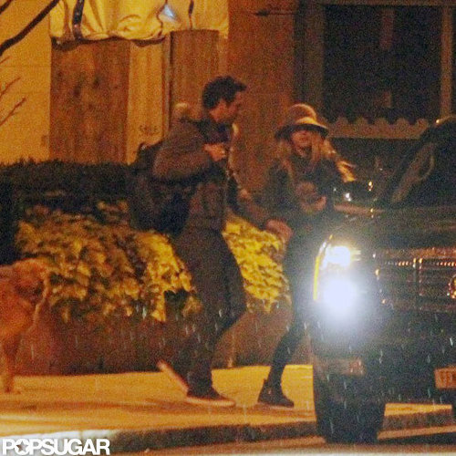 Blake Lively and Ryan Reynolds hopped into a car outside of Ryan's Boston hotel in October 2011.
Blake Lively and Ryan Reynolds hopped into a car outside of Ryan's Boston hotel in October 2011.