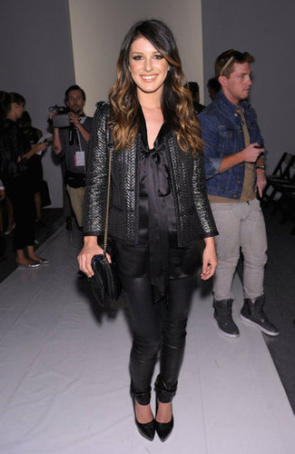 Unlike Lauren Conrad, Shenae Grimes opted for something a little darker at Tracy Reese. Her all-black uniform offered up yet another chic way to keep it sleek and monochromatic.
Unlike Lauren Conrad, Shenae Grimes opted for something a little darker at Tracy Reese. Her all-black uniform offered up yet another chic way to keep it sleek and monochromatic.