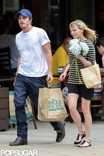 Garrett Hedlund and Kirsten Dunst stopped at Whole Foods in NYC.
Garrett Hedlund and Kirsten Dunst stopped at Whole Foods in NYC.