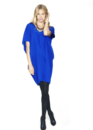 Go for dramatic, architectural details with the cool, contemporary Hatch Collection Slouch Dress ($248).
Go for dramatic, architectural details with the cool, contemporary Hatch Collection Slouch Dress ($248).