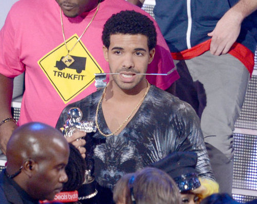 Drake picked up a Moonman at the MTV VMAs.
Drake picked up a Moonman at the MTV VMAs.